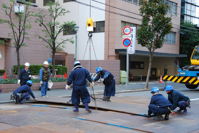 重量物運搬・搬入・据付工事